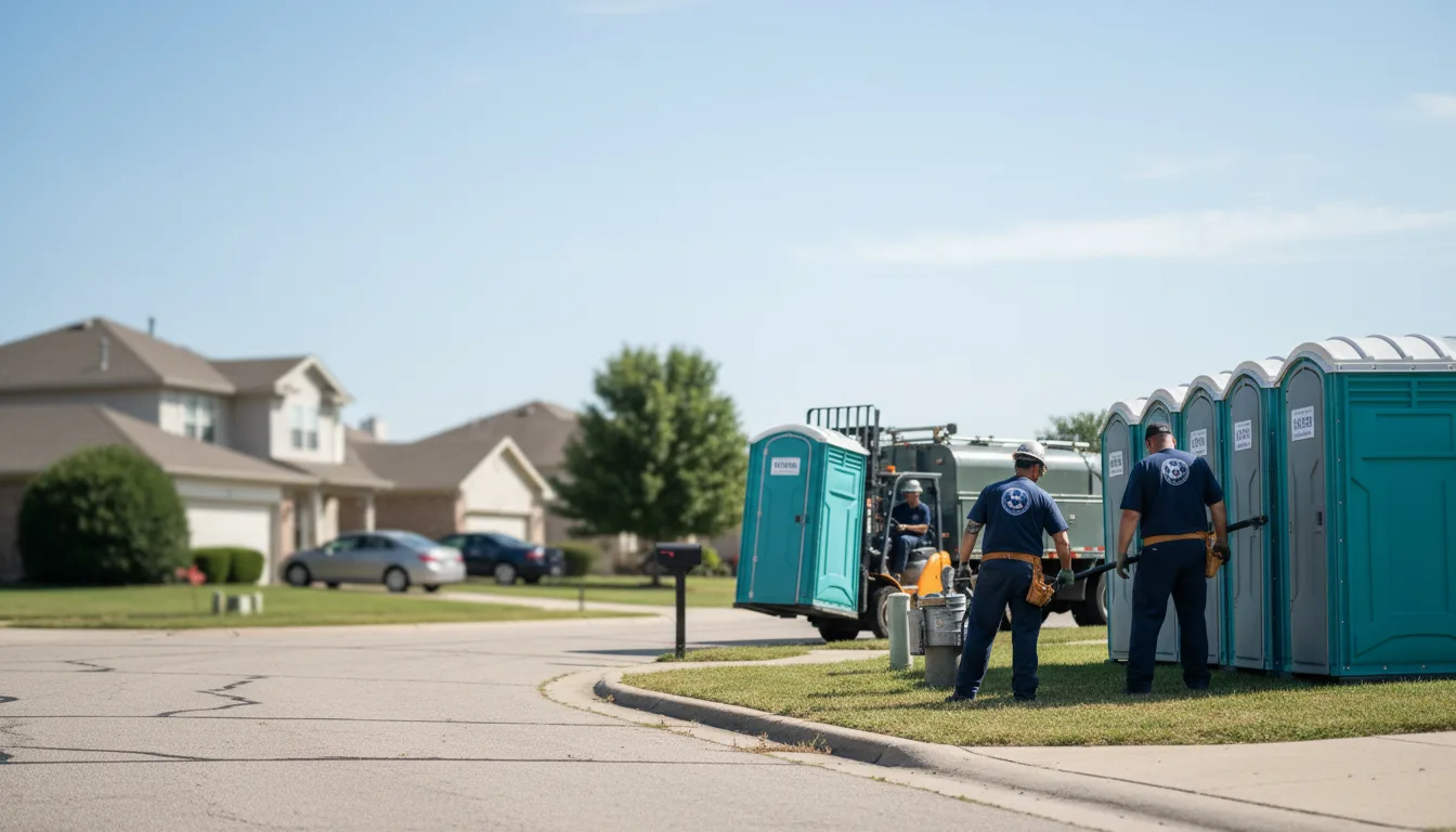 Porta Potty Rental in Evant, TX near me